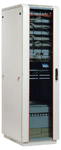 ШТК-М-18.6.8-1ААА ЦМО Шкаф телекоммуникационный напольный 18U (600x800) дверь стекло (2 места)