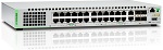 AT-GS924MX-50 Коммутатор Allied Telesis Gigabit Ethernet Managed switch with 24 ports 10/100/1000T Mbps, 2 SFP/Copper combo ports, 2 SFP/SFP+ uplink slots, single fixed AC pow