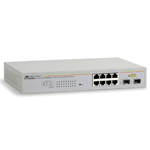 AT-GS950/8-XX Коммутатор Allied Telesis 8 port 10/100/1000TX WebSmar switch with 2 SFP bays
