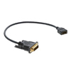 47934 Адаптер для цифровых интерфейсов [99-9497101] Kramer Electronics [ADC-DM/HF] DVI вилка на HDMI розетку