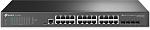 1000646713 Коммутатор TP-Link Коммутатор/ Ver2.0, JetStream™ 24-port Gigabit L2/L2+ Managed Switch with 4 SFP slots, support SDN controller, 1U