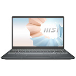 1000639980 Ноутбук MSI Modern 14 B11SBU-613RU 14"(1920x1080 (матовый) IPS)/Intel Core i5 1155G7(2.5Ghz)/16384Mb/512PCISSDGb/noDVD/Ext:nVidia GeForce