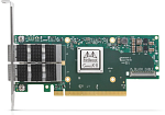 1000583684 Адаптер MELLANOX Infiniband ConnectX®-6 VPI adapter card, 100Gb/s (HDR100, EDR IB and 100GbE), dual-port QSFP56, PCIe3.0/4.0 x16, tall bracket, single pack