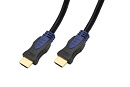 135795 Кабель HDMI Wize [WAVC-HDMI-1M] 1 м., v.2.0b, 19M/19M, 4K/60 Hz 4:4:4, 30 AWG, HDCP 1.4, HDCP 2.2, Ethernet, позол.разъемы, экран, черный, пакет