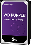 1000681859 Жесткий диск/ HDD WD SATA3 6TB Purple 5640rpm 256Mb 1 year warranty (replacement WD62PURZ, WD60PURZ)
