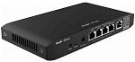 RG-EG105G-P V2 Маршрутизатор Ruijie Reyee 5-Port Gigabit Cloud Managed router, 5 Gigabit Ethernet connection Ports including 4 PoE/POE+ Ports with 54W POE Power budget, Support