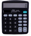 1549395 Калькулятор настольный Deli E837 черный 12-разр.