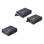 1000458133 медиа конвертер/ PLANET 10/100/1000Base-T to WDM Bi-directional Fiber Converter - 1310nm - 15KM