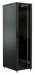 1894399 Шкаф серверный WRline (WR-TT-4261-AS-RAL9004) напольный 42U 600x1000мм пер.дв.стекл задн.дв.стал.лист 2 бок.пан. 800кг черный 910мм 2055мм IP20 сталь