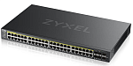 GS2220-50HP-EU0101F Коммутатор Zyxel Networks L2 PoE+ Zyxel NebulaFlex Pro GS2220-50HP, rack 19", 44xGE PoE+, 4xCombo (SFP/RJ-45 PoE+), 2xSFP, бюджет PoE 375 Вт
