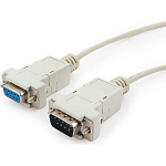 11022734 Кабель удлинитель Cablexpert COM (RS232) порта, 9M/9F, 1.8м, пакет (CC-133-6-N)