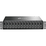 1000248875 Шасси для конверторов/ 14-slot unmanaged media converter chassis, 19-inch rack-mountable, supports redundant power supply, with one AC power supply