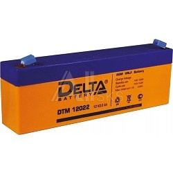 1194220 Delta DTM 12022 (2.2 А\ч, 12В) свинцово- кислотный аккумулятор