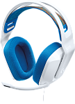 1000633949 Гарнитура/ Logitech Headset G335 Wired White Gaming -3.5 мм