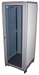 TWT-CBE-21U-6x6 Шкаф 19" Eco, 21U 600x600, серый, дверь стекло