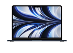 MLY33RU/A Apple 13-inch MacBook Air: Apple M2 chip with 8-c CPU and 8-c GPU, 8GB, 256GB - Midnight