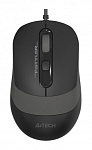 1147673 Мышь A4Tech Fstyler FM10 черный/серый оптическая (1600dpi) USB (4but)