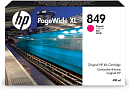 1XB37A Cartridge HP 849 для PageWide XL 3900 MFP, пурпурный, 400 мл (Срок гарантии Апрель 2021!)