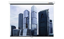 49118 [LEP-100101] Настенный экран Lumien [Eco Picture] 150х150 см Matte White восьмигранный корпус, возможность потолочн./настенного крепления, уровень в к