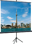LEV-100101 Экран на штативе Eco View (150х150), рабочая область (150х150), Matte White