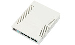 105688 Коммутатор MIKROTIK [RB260GS] CSS106-5G-1S 1x SFP и 5x 10/100/1000 Мбит/с Gigabit Ethernet