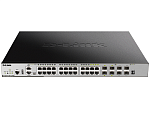 Коммутатор D-LINK DGS-3630-28PC/A1ASI, PROJ L3 Managed Switch with 20 10/100/1000Base-T ports and 4 100/1000Base-T/SFP combo-ports and 4 10GBase-X SFP+ ports (24