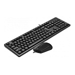 1868160 Клавиатура + мышь A4Tech KK-3330S клав:черный мышь:черный USB [1530250]
