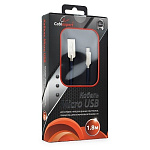 1648739 Cablexpert Кабель USB 2.0 CC-P-mUSB02Bl-1.8M AM/microB, серия Platinum, длина 1.8м, синий, блистер