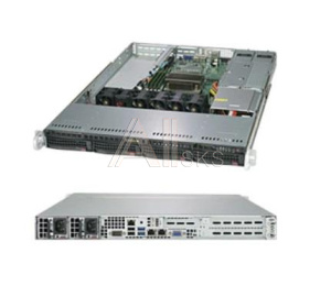 1257057 Серверная платформа SUPERMICRO 1U SATA SYS-5019C-WR