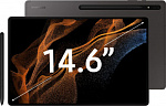 1899991 Планшет Samsung Galaxy Tab S8 Ultra SM-X900 Snapdragon 898 2.99 8C RAM12Gb ROM512Gb 14.6" Super AMOLED 2960x1848 Android 12 графит 13Mpix 12Mpix BT Wi