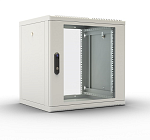 ШРН-М-9.500 ЦМО Шкаф телекоммуникационный настенный разборный 9U (600х520) съемные стенки, дверь стекло