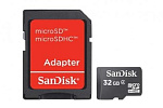 1242512 Карта памяти MICRO SDHC 32GB W/ADAPT CL4 SDSDQM-032G-B35A SANDISK