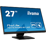 1880073 LCD Iiyama 27'' T2754MSC-B1AG {IPS 1920х1080 TOUCH 300cd 178/178 1000:1 4ms D-sub DVI HDMI USB-Hub Height Tilt Speakers Webcam}
