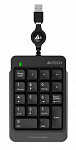 1391277 Числовой блок A4Tech Fstyler FK13 серый USB slim для ноутбука