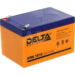 1466116 Delta DTM 1215 (14.5 А\ч, 12В) свинцово- кислотный аккумулятор