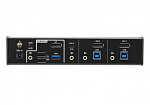 1000615577 KVM переключатель ATEN CS1953-AT настольный 3-портовый гибридный DisplayPort USB 3.1 без адаптера питания/ 3-Port USB-C DisplayPort KVMP Switch