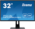 XB3288UHSU-B1 31,5 Iiyama ProLite XB3288UHSU-1 3840x2160@60Гц VA LED 16:9 3ms DVI HDMI DP 80M:1 3000:1 178/178 300cd HAS Tilt Swivel Speakers Black
