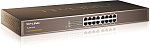 Коммутатор TP-Link TL-SF1016DS, 16-портовый Fast Ethernet настольный/монтируемый в стойку