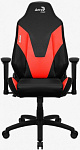 1430057 Кресло игровое Aerocool Admiral черный/красный сиденье черный эко.кожа с подголов. крестов. нейлон