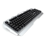 1862472 Гарнизон Клавиатура игровая GK-340GL, металл, подсв RAINBOW,USB,черн/сер,антифантом кл-ши,каб 1,5м
