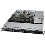 1986824 Сервер SUPERMICRO SYS-610C-TR (X12DDW-A6, CSE-LA15TQC-R860AW) 1U, 2 x LGA4189, 4x 3.5"" hot-swap SATA/SAS, 2x PCIe 3.0 x2 2280, 16 DIMM, 1+1 860W