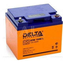 1467373 Delta DTM 1240 L (40 А\ч, 12В) свинцово- кислотный аккумулятор