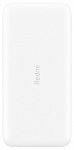 1197402 Мобильный аккумулятор Xiaomi Redmi Power Bank PB200LZM Li-Pol 20000mAh 2.4A+2.4A белый 2xUSB материал пластик