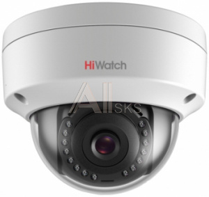 1029140 Видеокамера IP Hikvision HiWatch DS-I102 6-6мм цветная корп.:белый