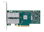 MCX354A-FCBT Mellanox ConnectX®-3 VPI adapter card, dual-port QSFP, FDR IB (56Gb/s) and 40/56GbE, PCIe3.0 x8 8GT/s, tall bracket, RoHS R6