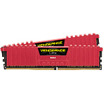 1000691549 Память оперативная/ Corsair DDR4, 3200MHz 16GB 2x8GB Dimm, Unbuffered, 16-18-18-36, XMP 2.0, Vengeance LPX red, Black PCB, 1.35V, for SKL