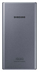 1435241 Мобильный аккумулятор Samsung EB-P3300 Li-Ion 10000mAh 3A+2A темно-серый 1xUSB материал алюминий