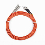 1260201 Gembird Cablexpert [CFO-STSC-OM2-5M] {Двунаправленный мультимодовый оптоволоконный кабель, ST/SC, (50/125 OM2), 5 м.}