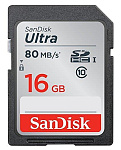1242519 Карта памяти SDHC 16GB UHS-I SDSDUNC-016G-GN6IN SANDISK