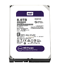 Жесткий диск WD Western Digital HDD SATA-III 8000Gb Purple WD81PURZ, IntelliPower, 256MB buffer (DV&NVR)